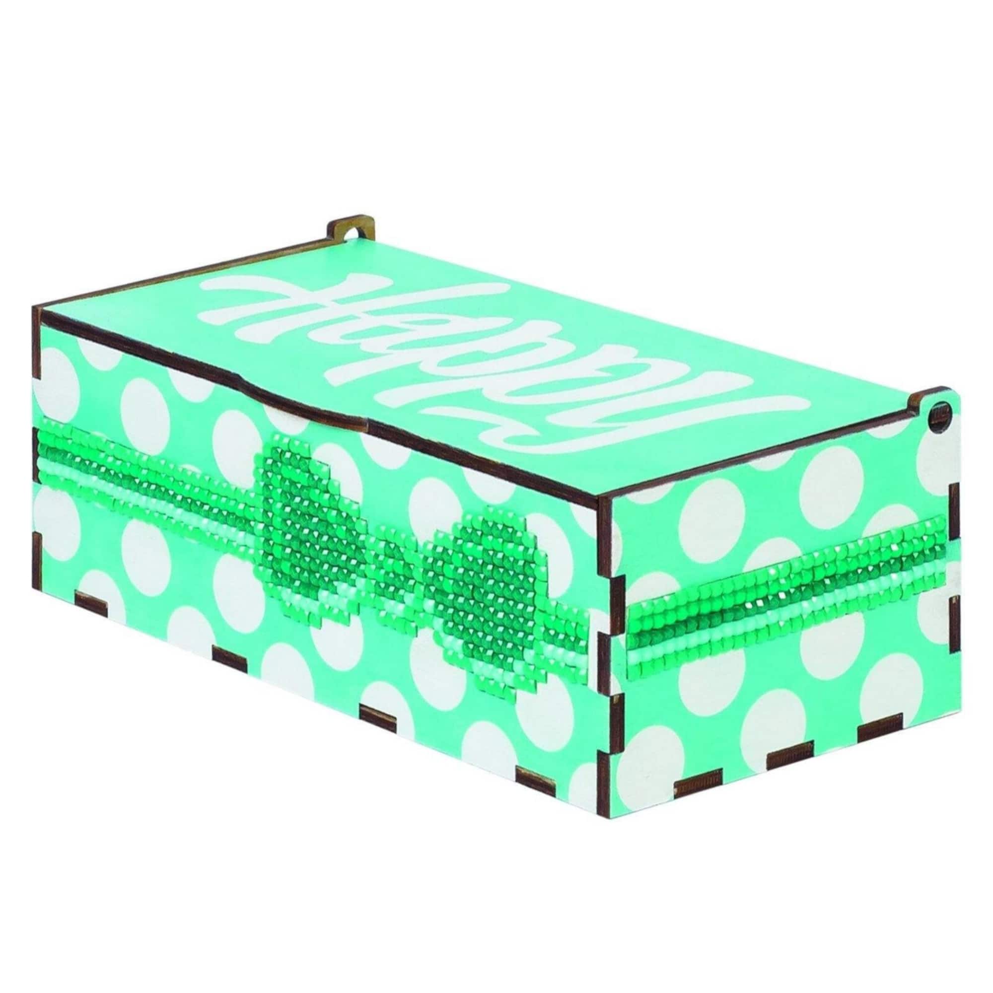 Wizardi Diamond Painting Kit Happy Emerald